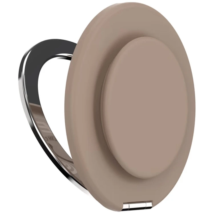 Uchwyt do telefonu PopSockets Kick-Out Grip Latte MagSafe beżowy