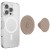 Uchwyt do telefonu PopSockets Kick-Out Grip Latte MagSafe beżowy