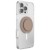 Uchwyt do telefonu PopSockets Kick-Out Grip Latte MagSafe beżowy