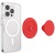 Uchwyt do telefonu Popsocket PopOut Basic Rosso Grip MagSafe czerwony