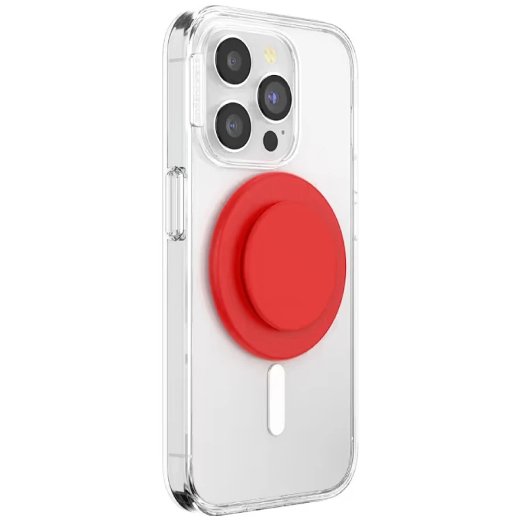 Uchwyt do telefonu Popsocket PopOut Basic Rosso Grip MagSafe czerwony