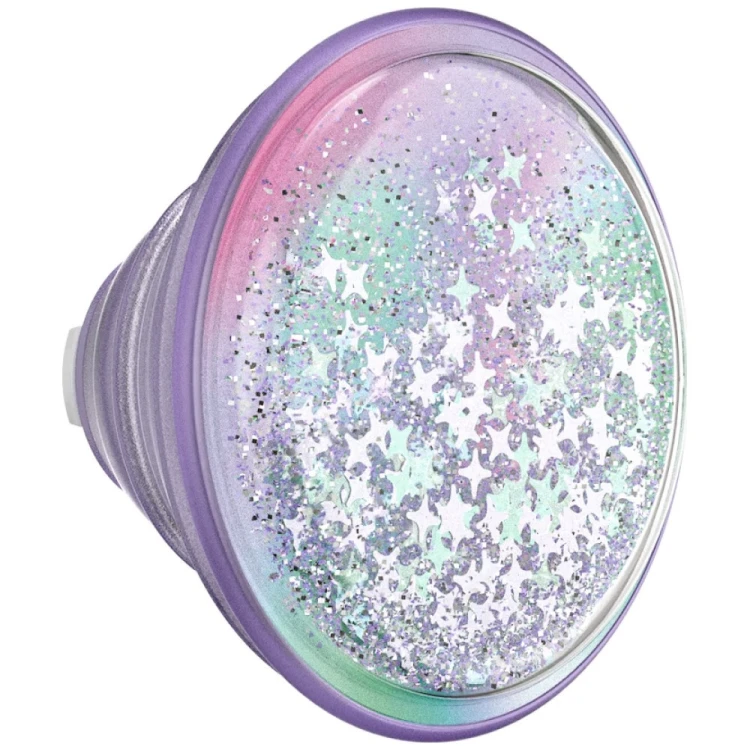 Uchwyt do telefonu PopSockets Tidepool Squishy Unicorn Magic MagSafe lawendowy