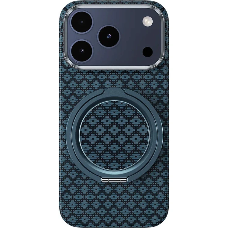 Magnetyczny uchwyt na palec Benks Ring Armor Pop Kevlar L56 Aramid Fiber Armor Vichy niebieski