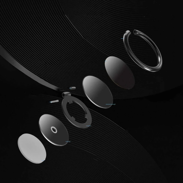 Uchwyt na palce Tech-Protect Magnetic Phone Ring Black