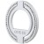 Uchwyt na palec Guess MagSafe Ring Stand GUMRSALDGS srebrny/silver Rhinestone