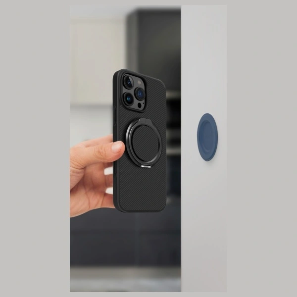 Magnetyczny uchwyt na palec z funkcją podstawki UNIQ Gripfit Premium 360 Magnetic Mount&Kickstand Uc