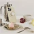 Uchwyt do telefonu POPSOCKETS Round Luxe Coconut Creme Enamel MagSafe beżowy