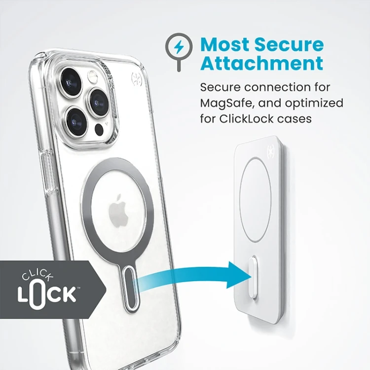 Uchwyt magnetyczny Speck Everywhere Mount + ClickLock MagSafe (biały)