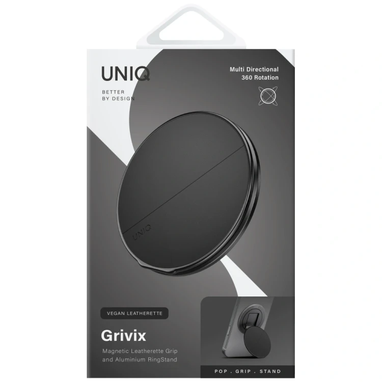 Uchwyt magnetyczny UNIQ Grivix Classic 360 Mount&Grip Stand czarny