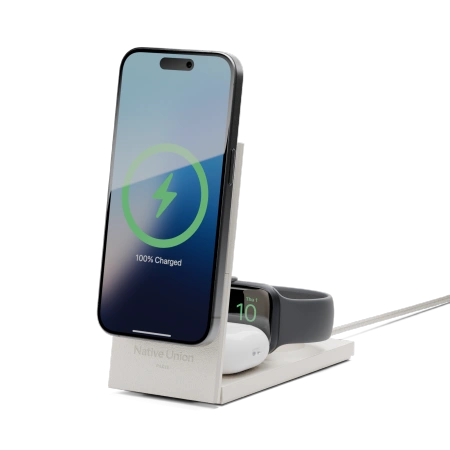 Ładowarka bezprzewodowa Native Union Rise 3-in-1 INT Qi2 Wireless Charger Qi2 15W MagSafe