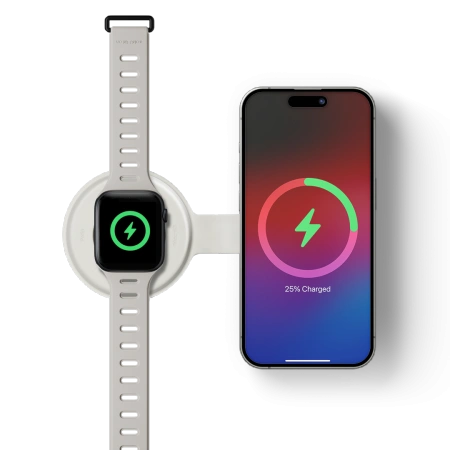 Podróżna ładowarka bezprzewodowa Native Union Voyage 2-in-1 Qi2 Wireless Charger Qi2 15W MagSafe