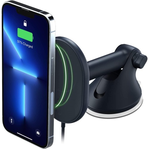 Magnetyczny uchwyt samochodowy na kokpit / szybę iOttie Velox Magnetic Wireless Charger Dash & Winds