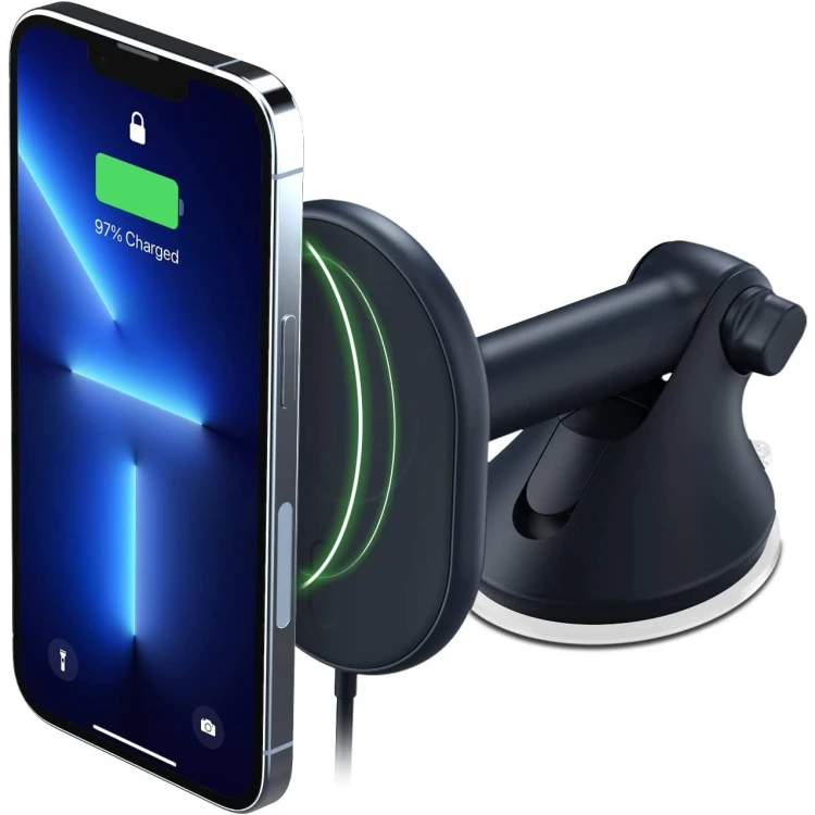 Magnetyczny uchwyt samochodowy na kokpit / szybę iOttie Velox Magnetic Wireless Charger Dash & Winds