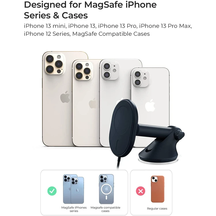 Magnetyczny uchwyt samochodowy na kokpit / szybę iOttie Velox Magnetic Wireless Charger Dash & Winds