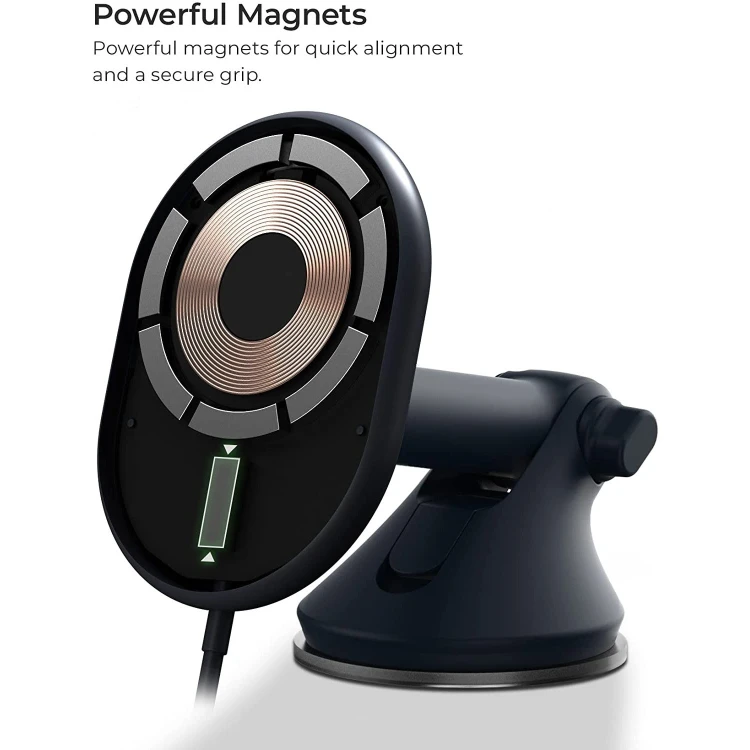 Magnetyczny uchwyt samochodowy na kokpit / szybę iOttie Velox Magnetic Wireless Charger Dash & Winds
