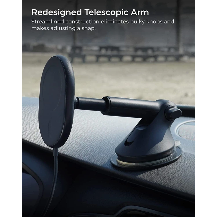 Magnetyczny uchwyt samochodowy na kokpit / szybę iOttie Velox Magnetic Wireless Charger Dash & Winds