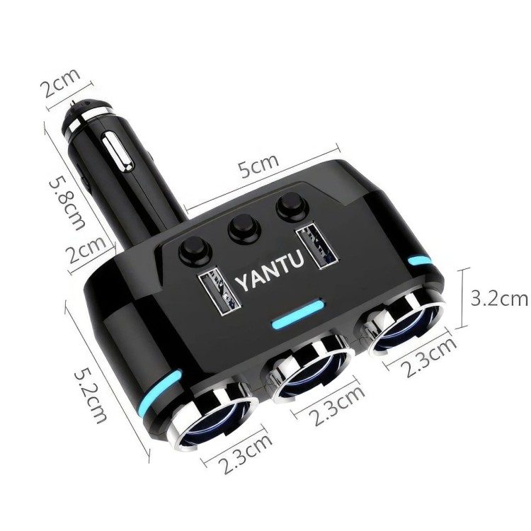 yantu-trojnik-rozdzielacz-2x-usb-do-auta-gniazda-zapalniczki (3)-min.jpg