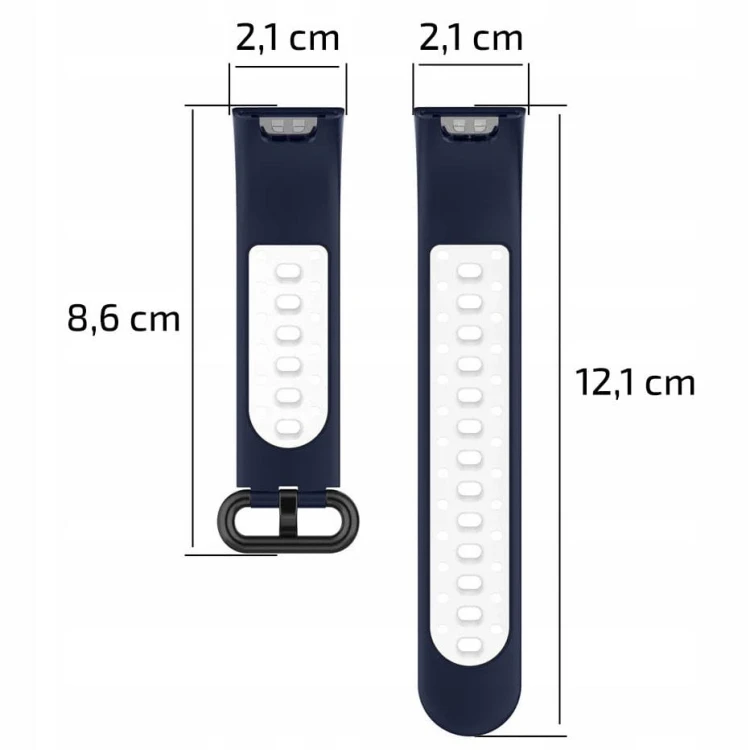 PASEK-GRANATOWO-BIALY-OPASKA-SILIKONOWA-do-Xiaomi-Redmi-Watch-2-Lite-Producent-Inna.jpg