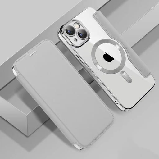 ETUI-FLIP-Z-KLAPKA-Z-MAGSAFE-OBUDOWA-CASE-MAGNET-IPHONE-14-PLUS-SREBRNE-Dedykowany-model-iPhone-14-Plus.jpg