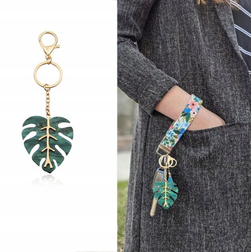 BRELOK-BRELOCZEK-Z-LISCIEM-MONSTERA-ZAWIESZKA-ZIELONO-ZLOTY-EAN-GTIN-5906896104844.jpg