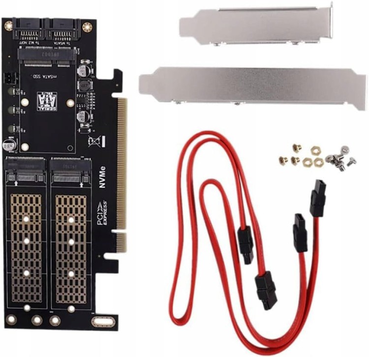 ADAPTER-KONTROLER-PRZEJSCIOWKA-3X-DYSK-M-2-SATA-NVMe-mSATA-PCI-e-x16-EAN-GTIN-5906896107531.jpg