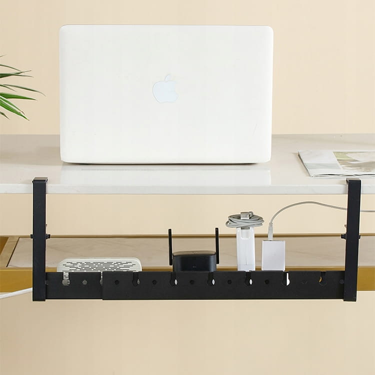 ORGANIZER-KABLI-pod-BIURKO-BLAT-REGULOWANA-POLKA-na-KABLE-UCHWYT-ALUMINIOWY-Waga-produktu-z-opakowaniem-jednostkowym-1-2-kg.jpeg