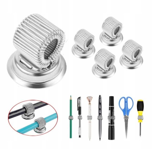 UCHWYT-MAGNETYCZNY-METALOWY-na-DLUGOPIS-PEN-HOLDER-ORGANIZER-SREBRNY-5szt.jpeg
