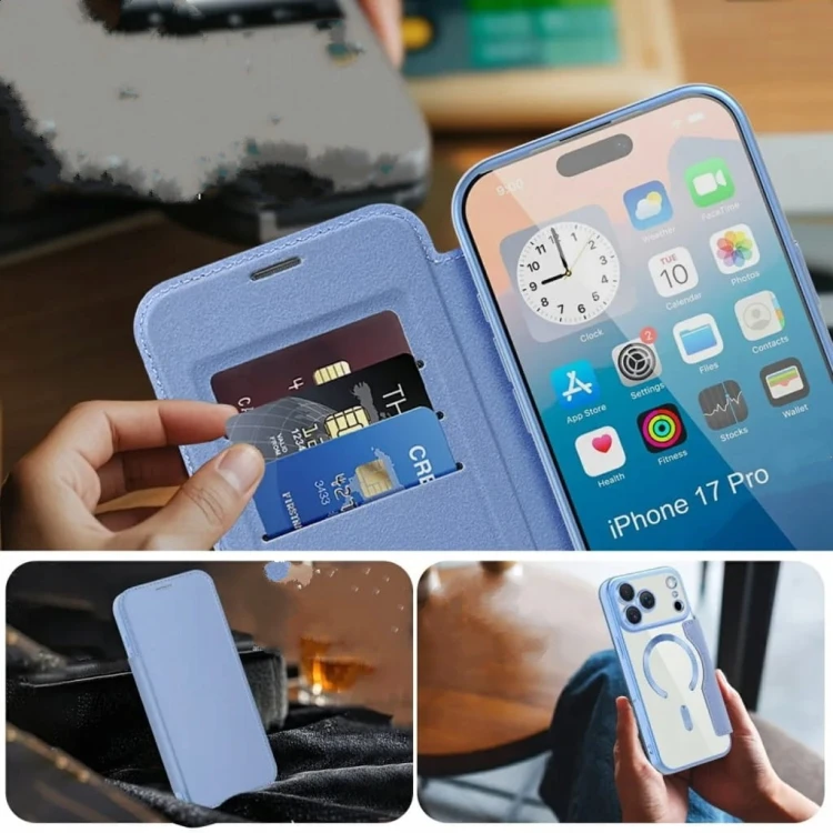 imgi_23_ETUI-PHONEO-FLIP-z-KLAPKA-RFID-MAG-do-MagSafe-do-iPhone-17-Pro-Max-BLEKITNE-Stan-opakowania-oryginalne.jpg