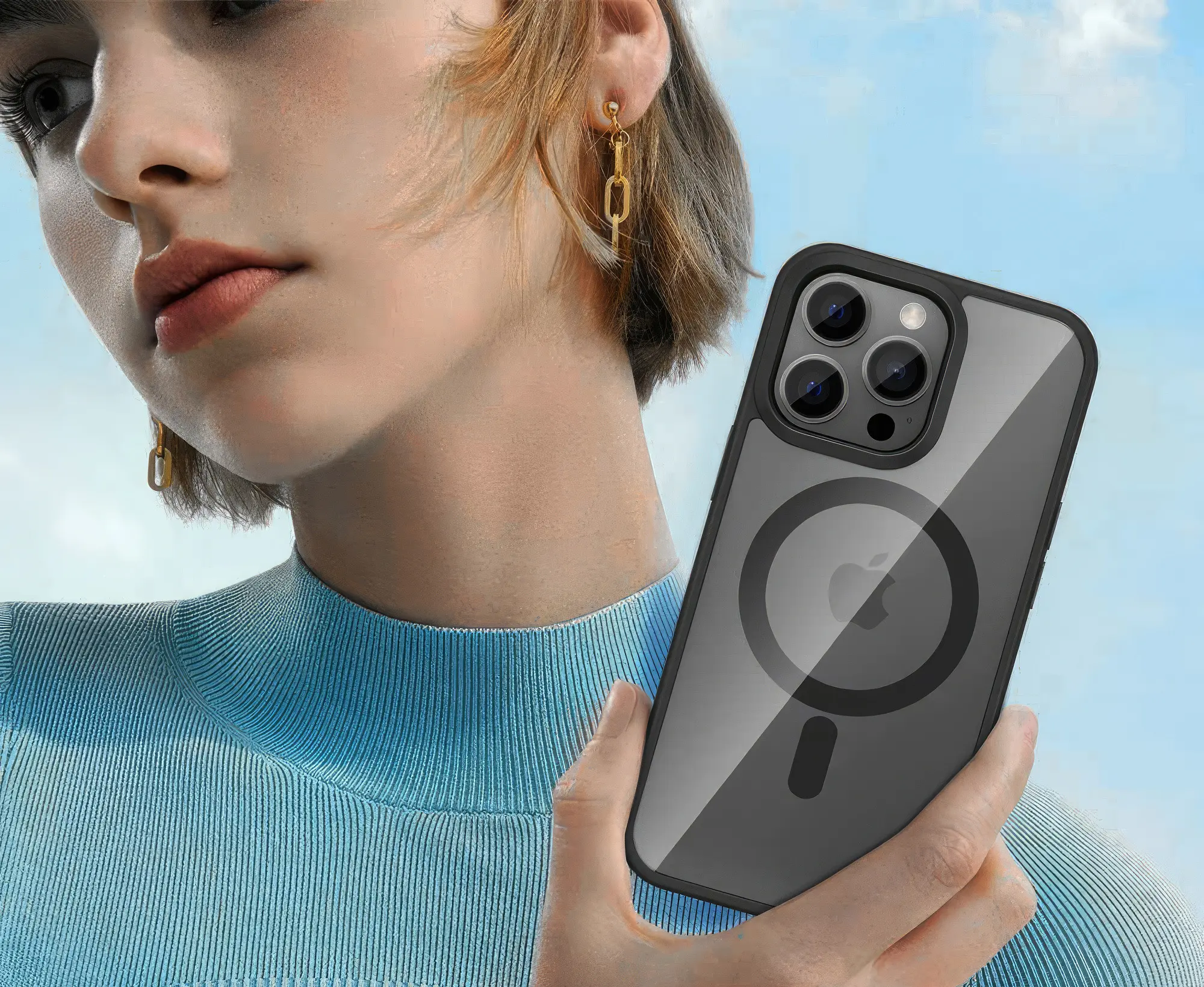 Etui Case Magsafe do iPhone - Doskonałe ułożenie w dłoni