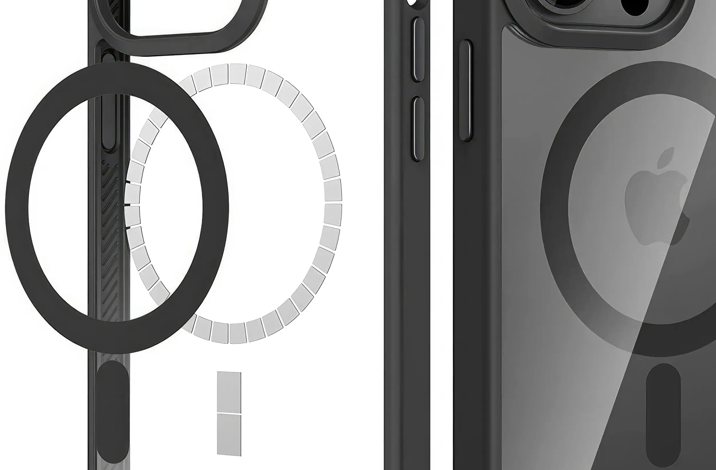 Etui Case Magsafe do iPhone - Dodatkowe magnesy