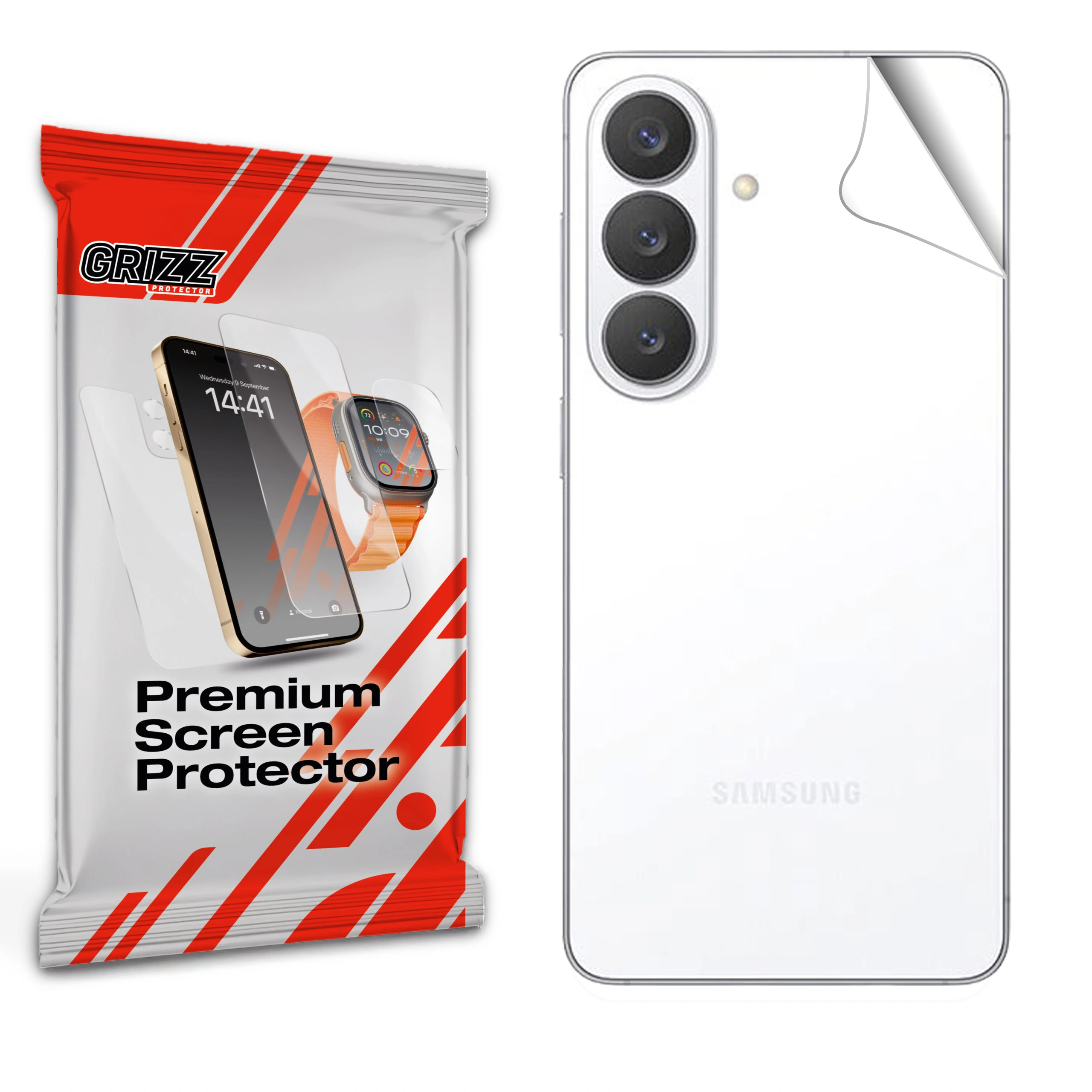 GrizzGlass SatinSkin Samsung Galaxy S26