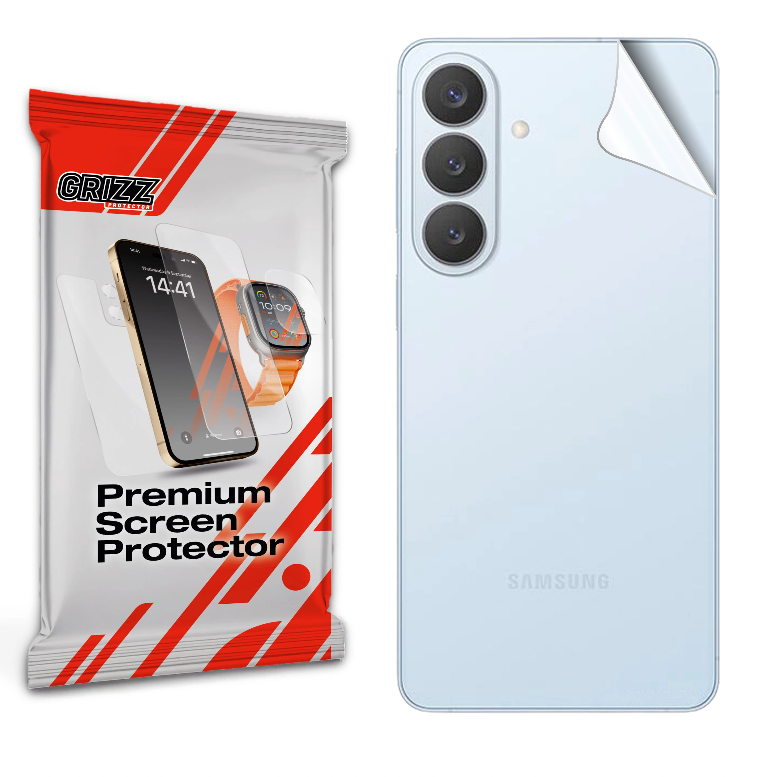 GrizzGlass SatinSkin Samsung Galaxy S26+ Plus