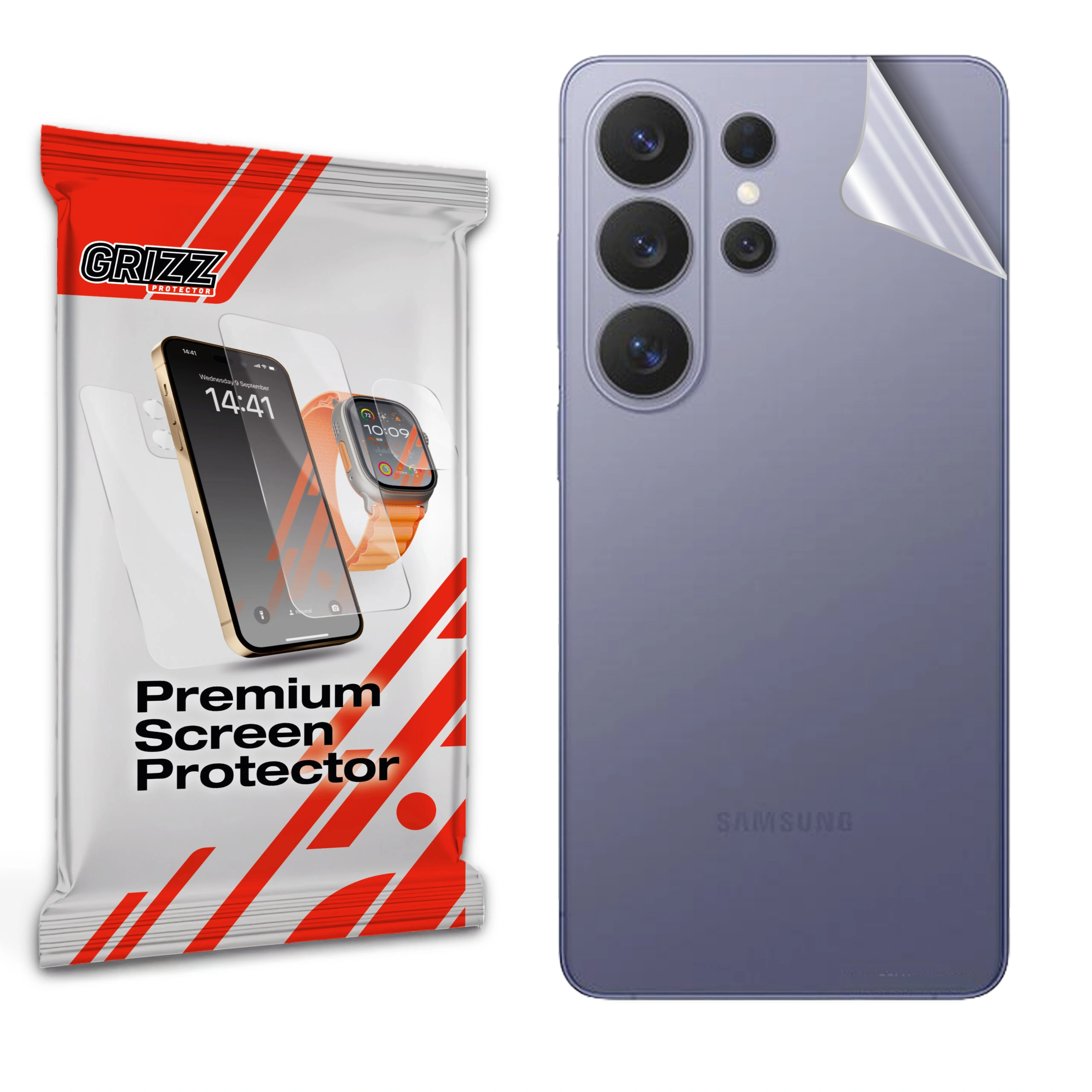 GrizzGlass SatinSkin Samsung Galaxy S26 Ultra