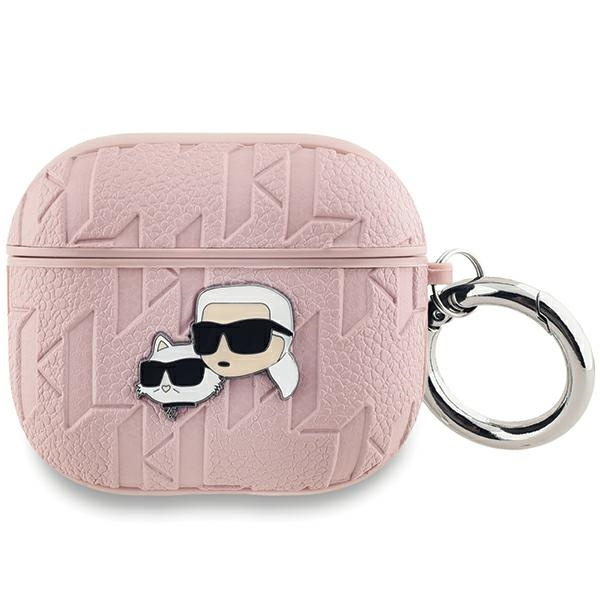 Etui Karl Lagerfeld KLA3PGKCPP do AirPods 3 - Monogram i Choupette