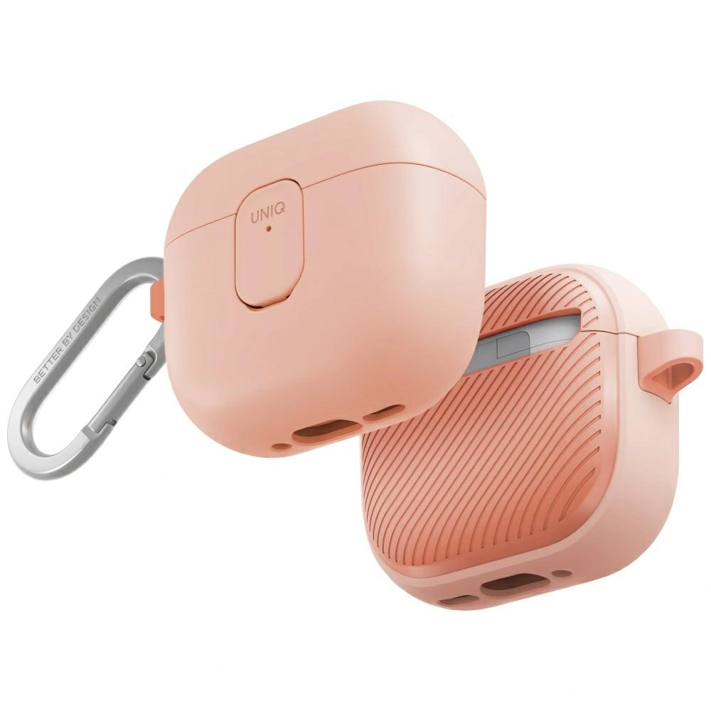 Etui UNIQ Clyde do Apple AirPods 4 Lock Case różowy