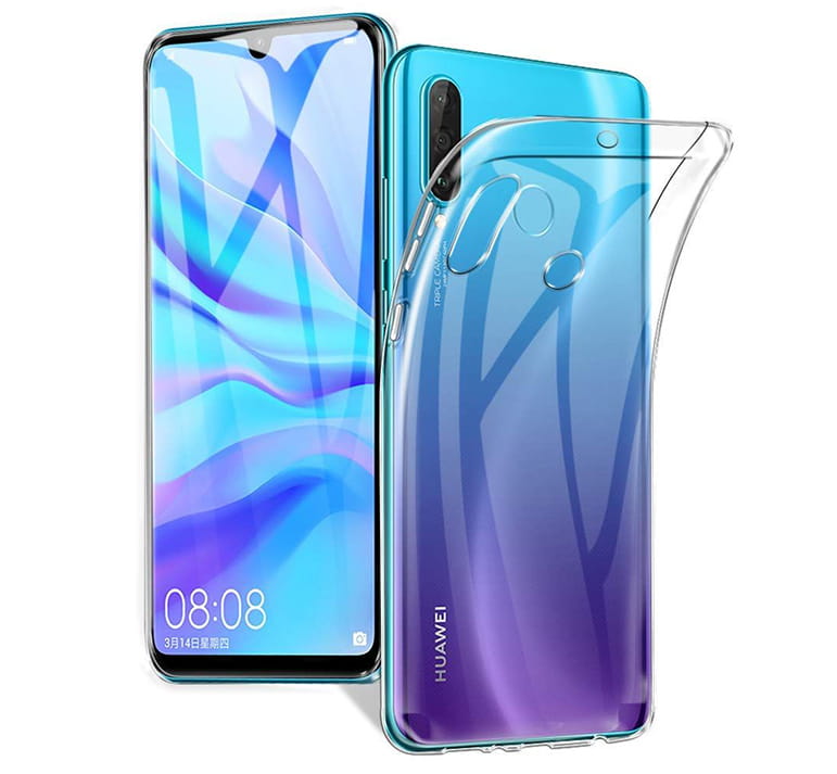  Silikonowe Etui Crystal Case - Huawei P30 Lite
