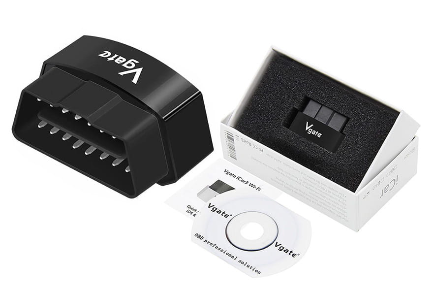 Interfejs OBD2, ELM327, Vgate iCar3 Bluetooth 3.0 + CD