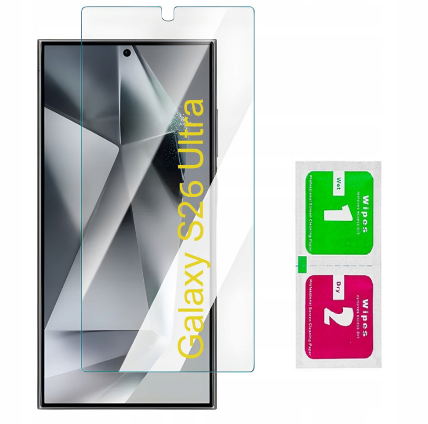 Szkło Hartowane 9H (2,5D) - Samsung Galaxy S26 Ultra — ochrona ekranu