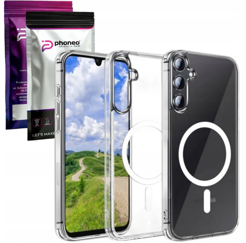 Etui Phoneo Crystal Mag Case - Samsung Galaxy S26+ Plus