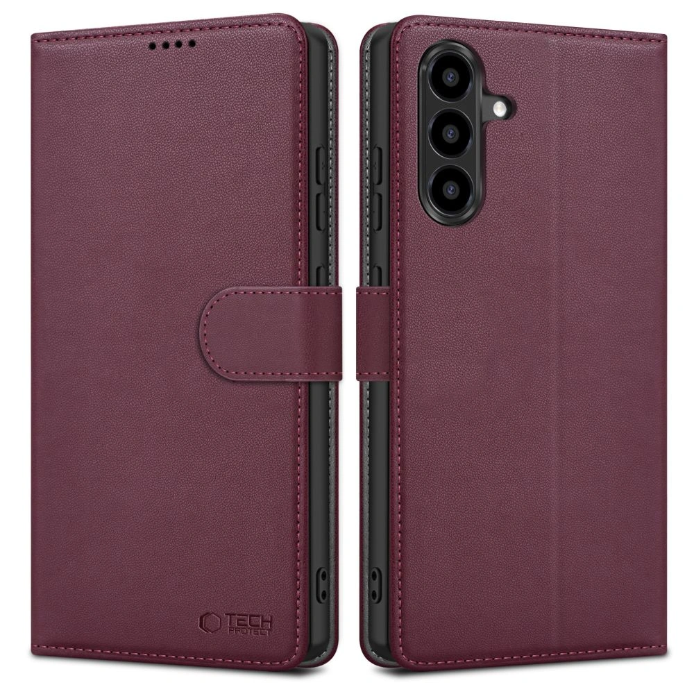 Etui Tech-Protect Wallet Samsung Galaxy A56 5G Mulberry