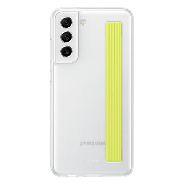 Etui Samsung Galaxy S21 FE EF-XG990CWEGWW biały/white Alcantara Cover