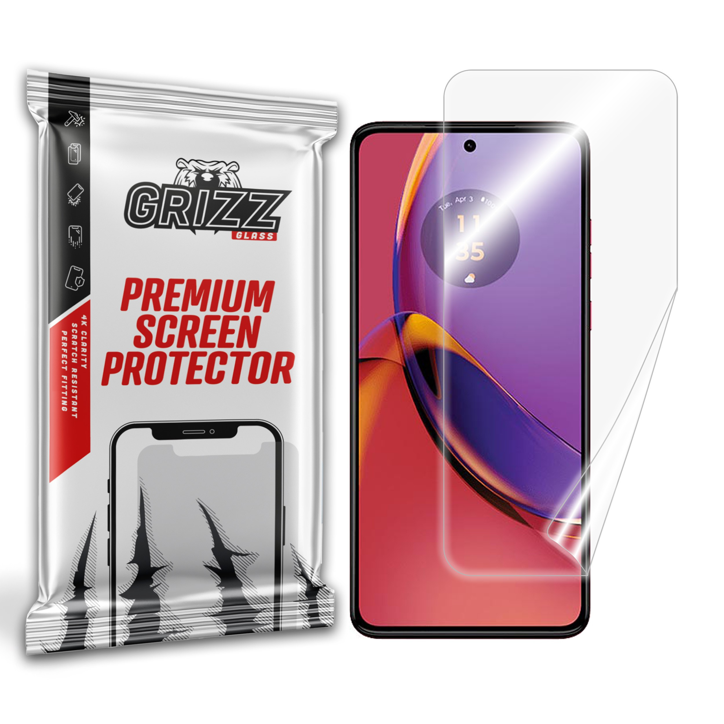 Folia ceramiczna GrizzGlass CeramicFilm do Motorola Moto G54