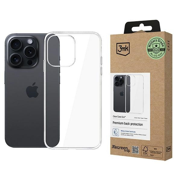 Etui 3MK ClearCase Eco do Apple iPhone 15 Pro Max