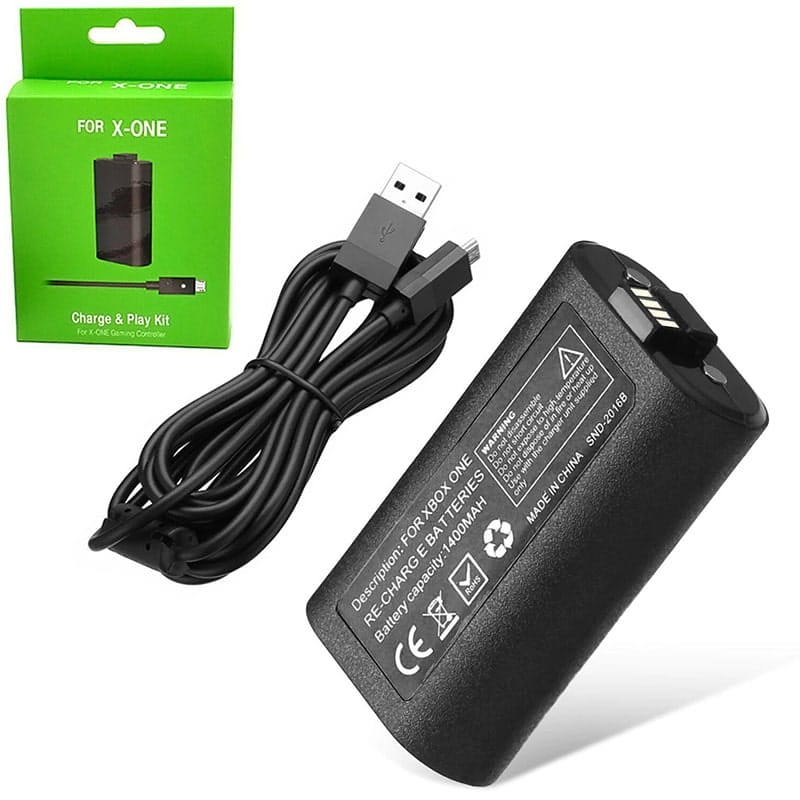 Akumulator do Pada Xbox One (Play & Charge Kit) + Długi Kabel - graj podczas ładowania