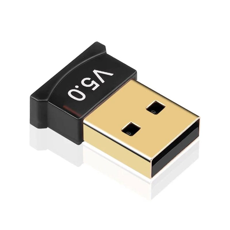 Adapter Bluetooth 5.0 do Komputera PC, Laptopa - Plug & Play i zasięg do 20 m