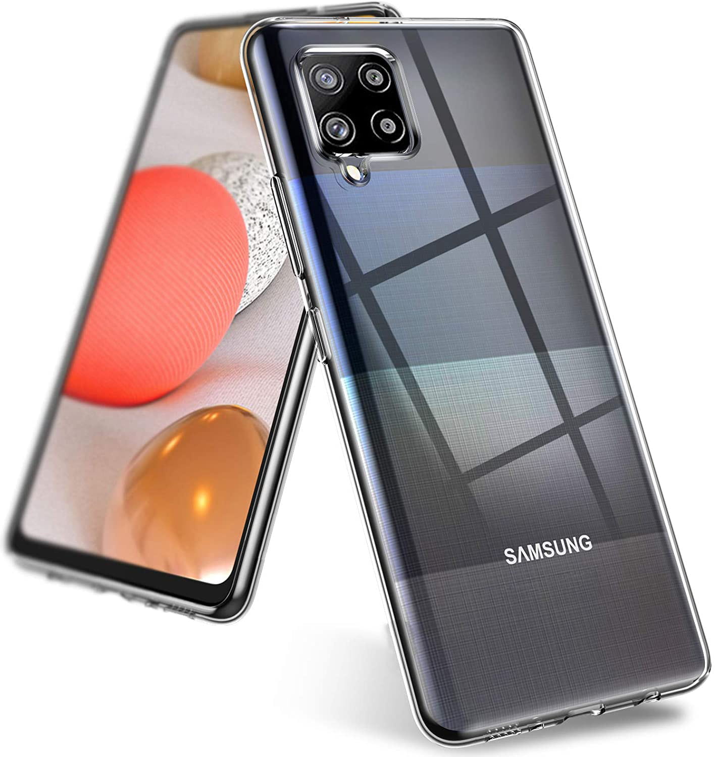  Silikonowe Etui Crystal Case - Samsung Galaxy A42 5G