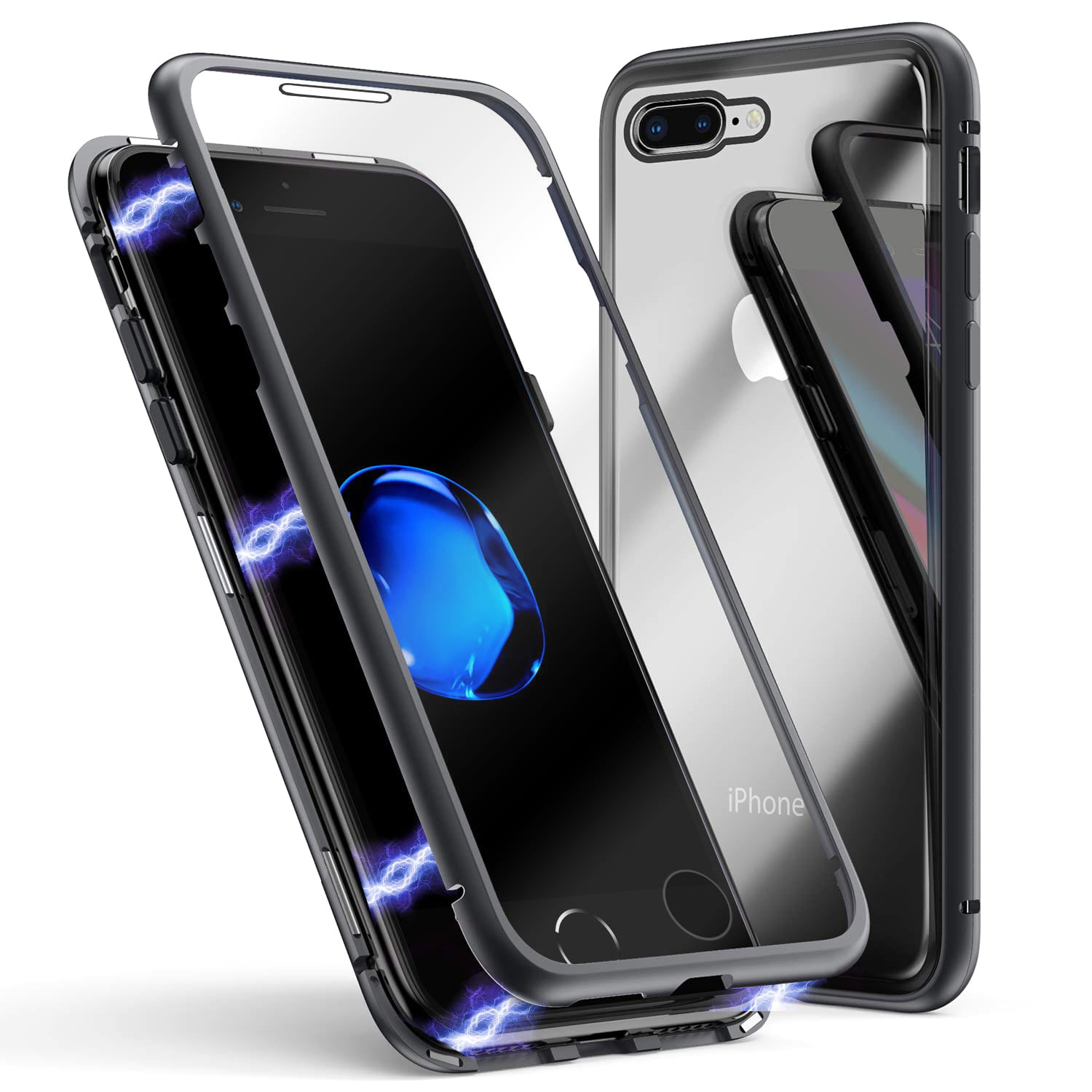 Etui Magnetyczne Dual Magneto - iPhone 7 Plus / 8 Plus