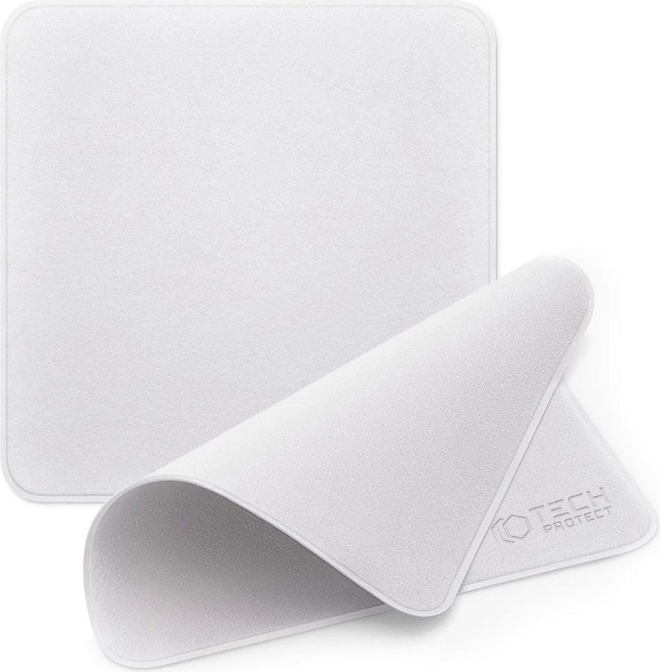 Ściereczka do ekranów Tech-Protect Polishing Cloth Grey [2 PACK] - delikatne czyszczenie mikrofibrą
