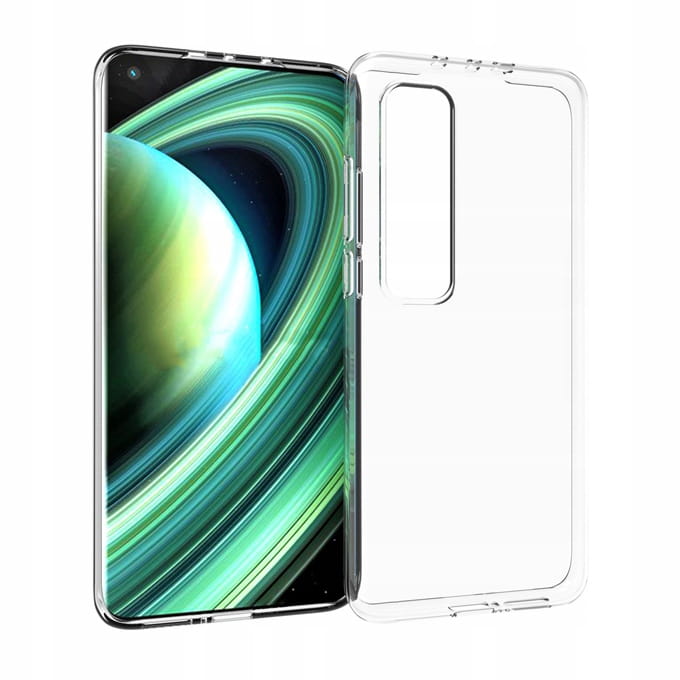 Silikonowe Etui Crystal Case - przezroczysta ochrona dla Mi 10 Ultra