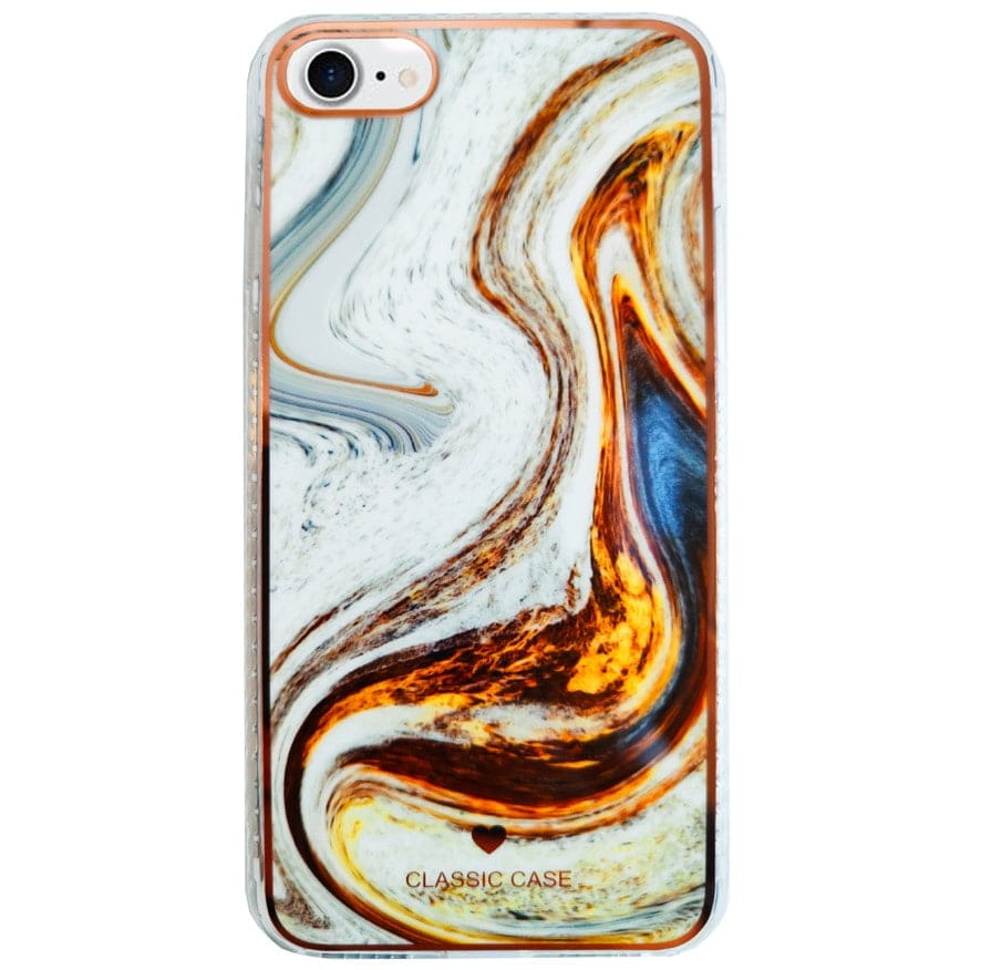 Etui Marble New Gold Case iPhone 7 / 8